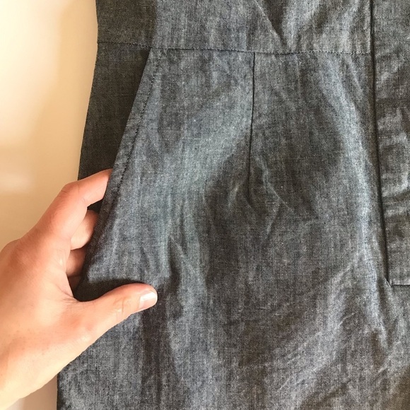 Guideboat Co. Denim Button Up Romper Size XS - Picture 5 of 9